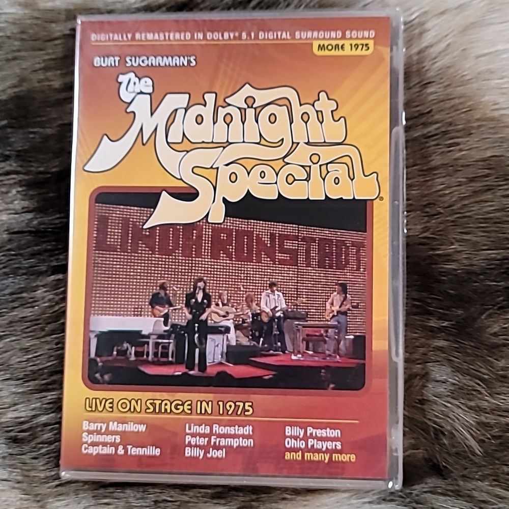 SEALED Burt Sugarman's Midnight Special -‎ Live On Stage More 1975 (DVD 2006)